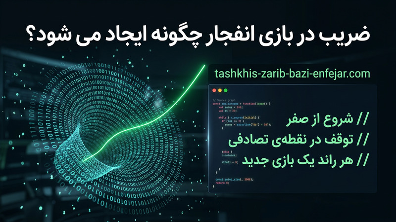🔢 ضریب در بازی انفجار چگونه ایجاد می شود؟